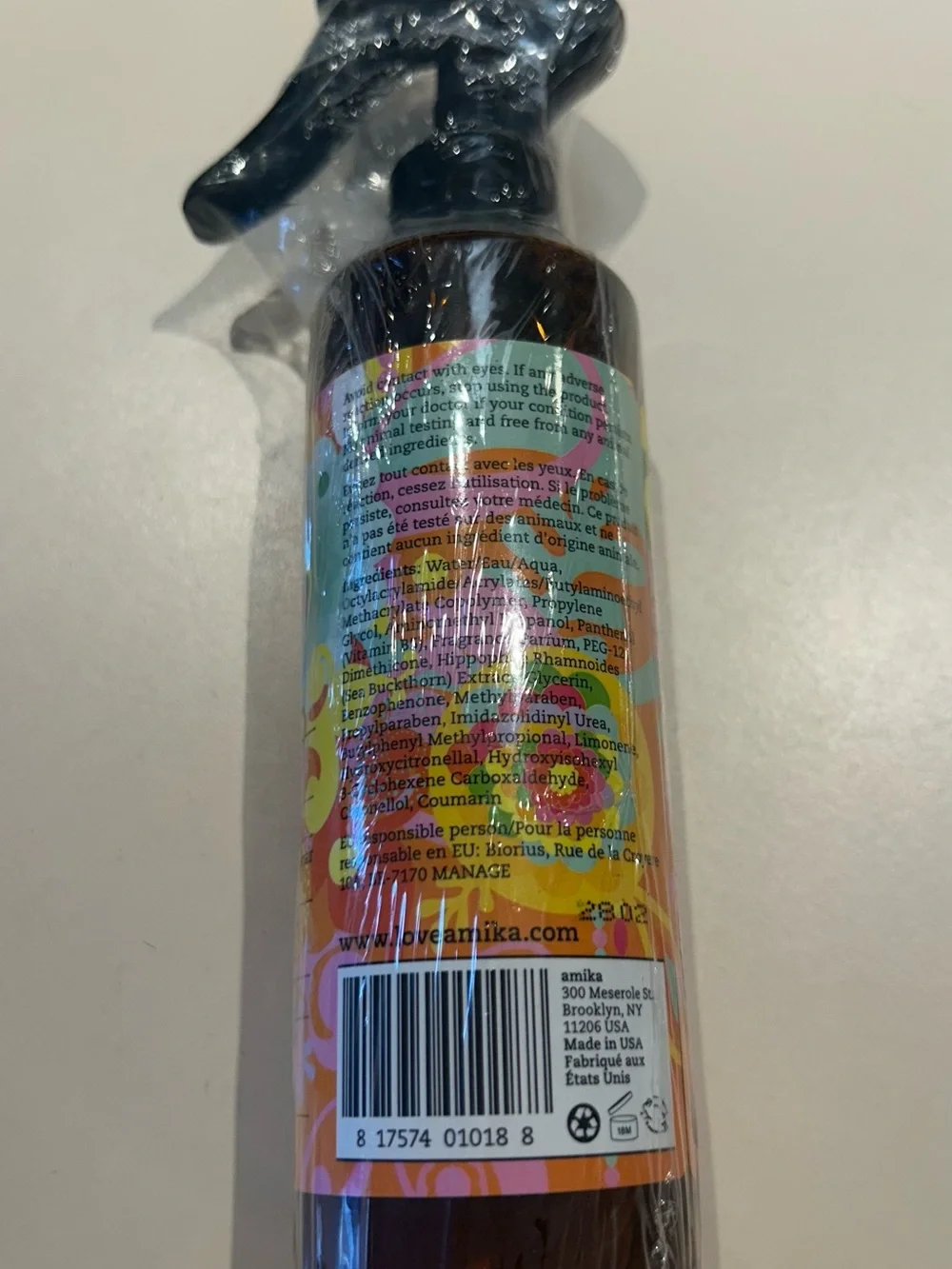 Amika BOMBSHELL BLOWOUT Spray  8oz Lightweight Volume Texture & Lift Mist New